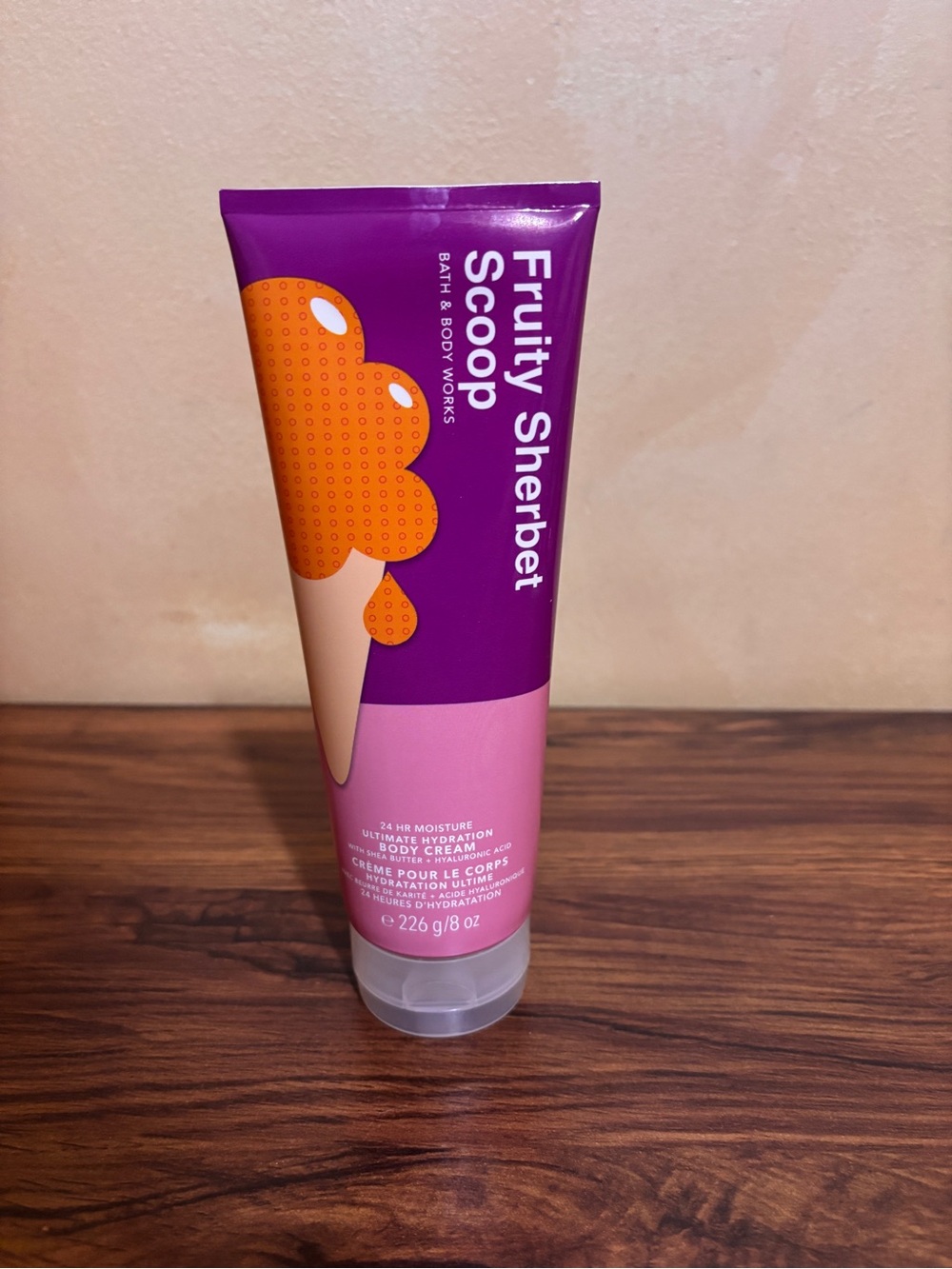 Bath & Body Works Fruity Sherbet Scoop Ultimate Hydration Body Cream 8 oz